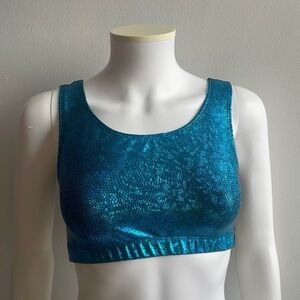 Alexandra Blue Sports Bra Medium